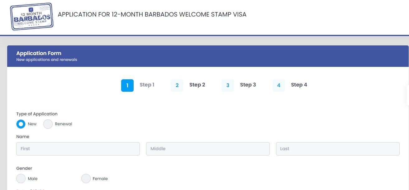 Process To Apply for the Barbados Digital Nomad Visa
